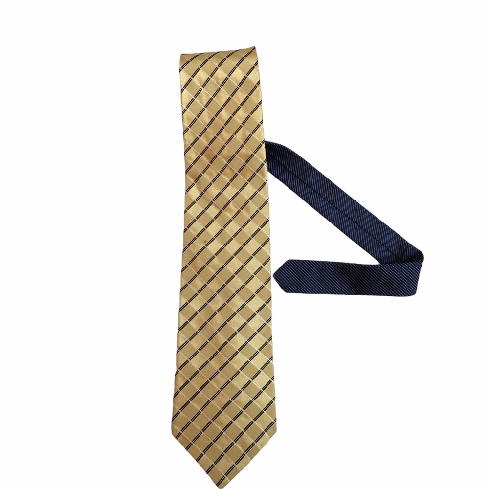 Tommy Hilfiger 100% Silk Striped Necktie
